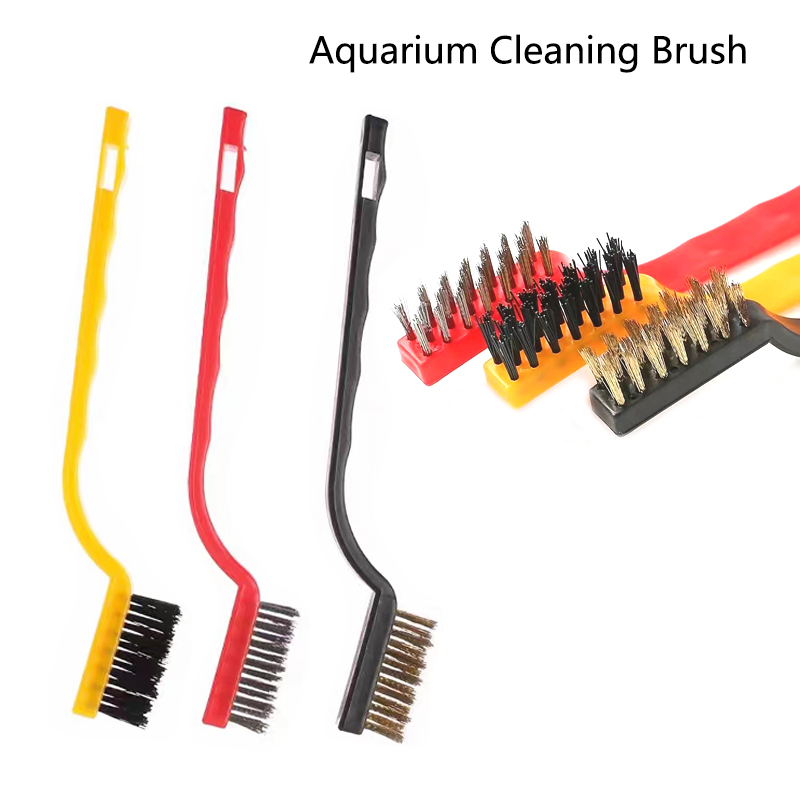 Planted Aquarium Cleaning - Sikat kawat baja 15cm, Sikat pembersih