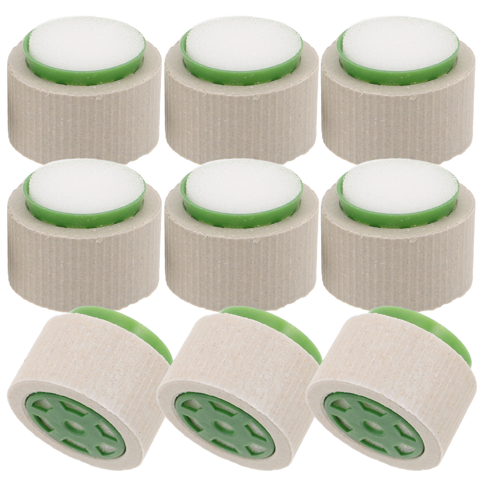 Aquarium Plant Holder - 9 Buah Cincin Keramik Penahan Tanaman