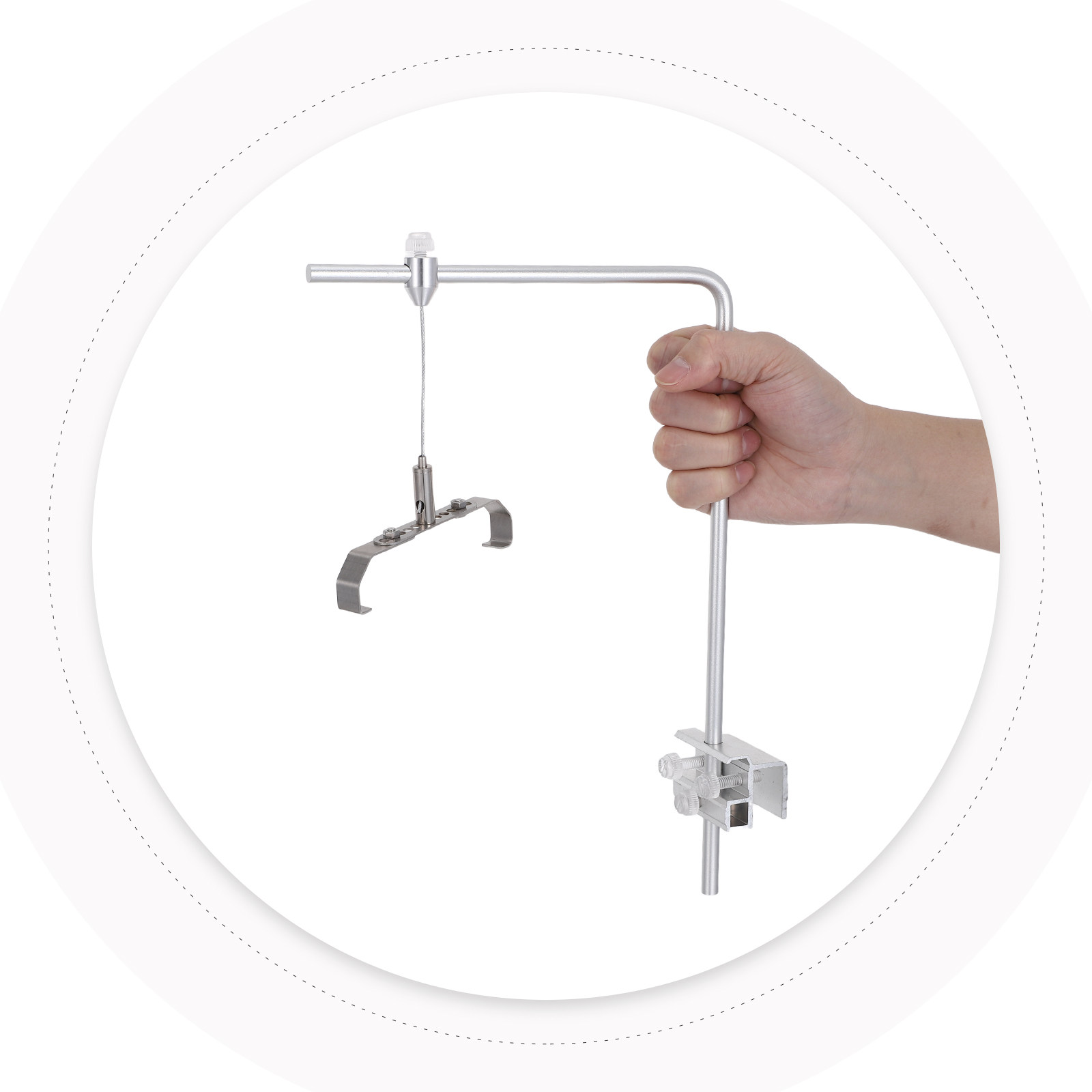 Aquarium Plant Holder - 1 Pasang Penyangga Lampu Akuarium yang