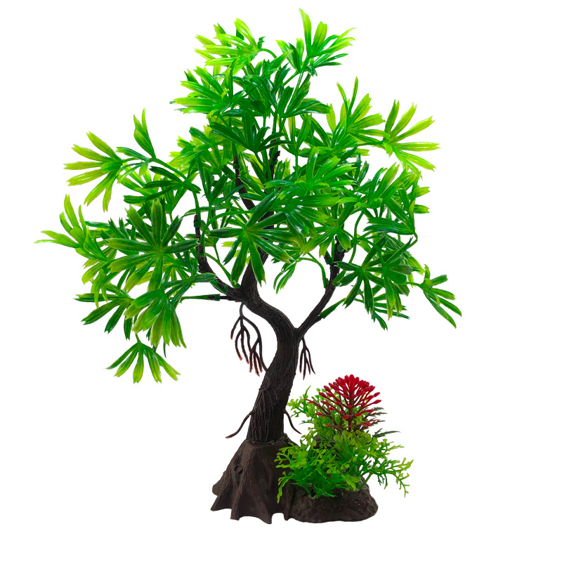 Aksesoris Dekorasi Akuarium Bu - Aquarium Plants Live ulasan dan harga