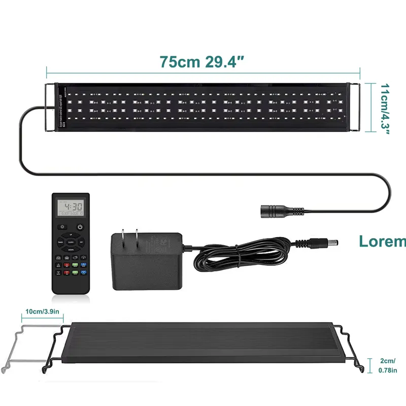 Lampu Akuarium LED Profesional - Live Plant Aquarium ulasan dan harga