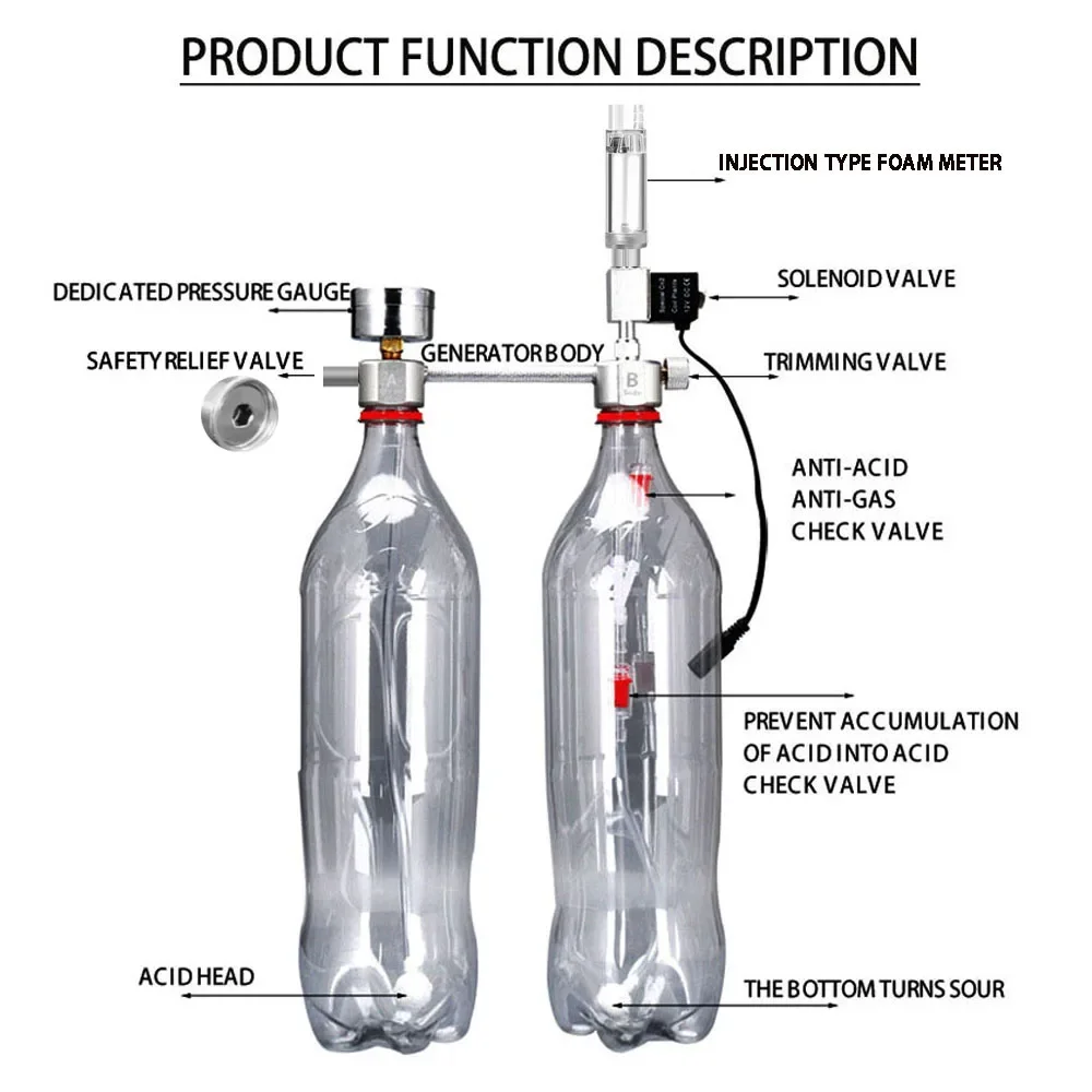 Kit Sistem Generator Reaktor C - Aquarium Liquid Carbon ulasan dan harga
