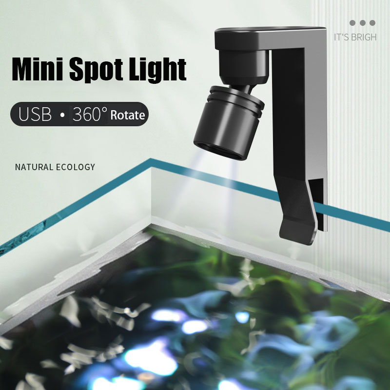 Lampu Penjepit USB Lampu Sorot - Aquarium Plant Light ulasan dan harga