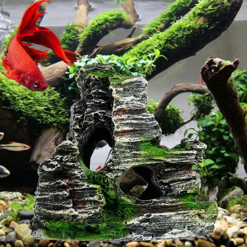 Dekorasi batu pasir akuarium,  - Aquarium Moss ulasan dan harga