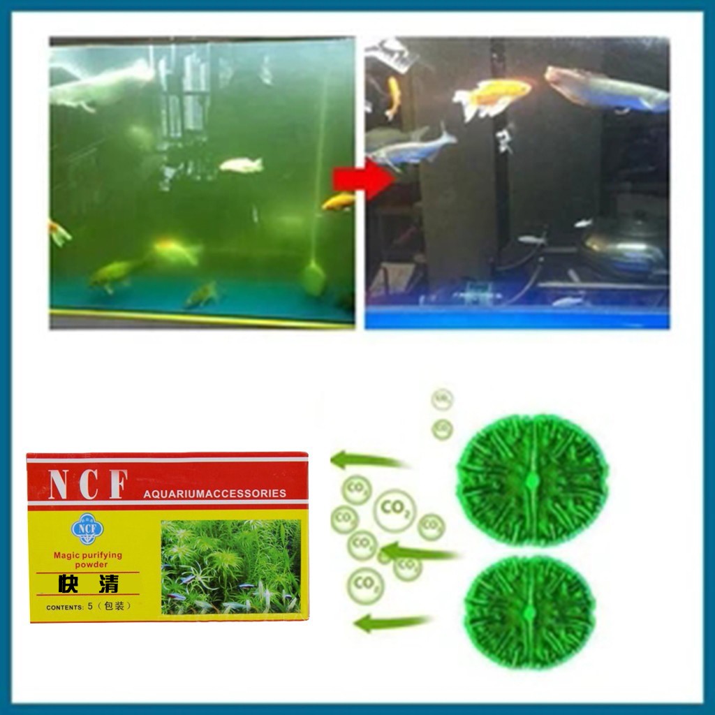 Bubuk Pemurni Air Akuarium Men - Aquarium Moss ulasan dan harga