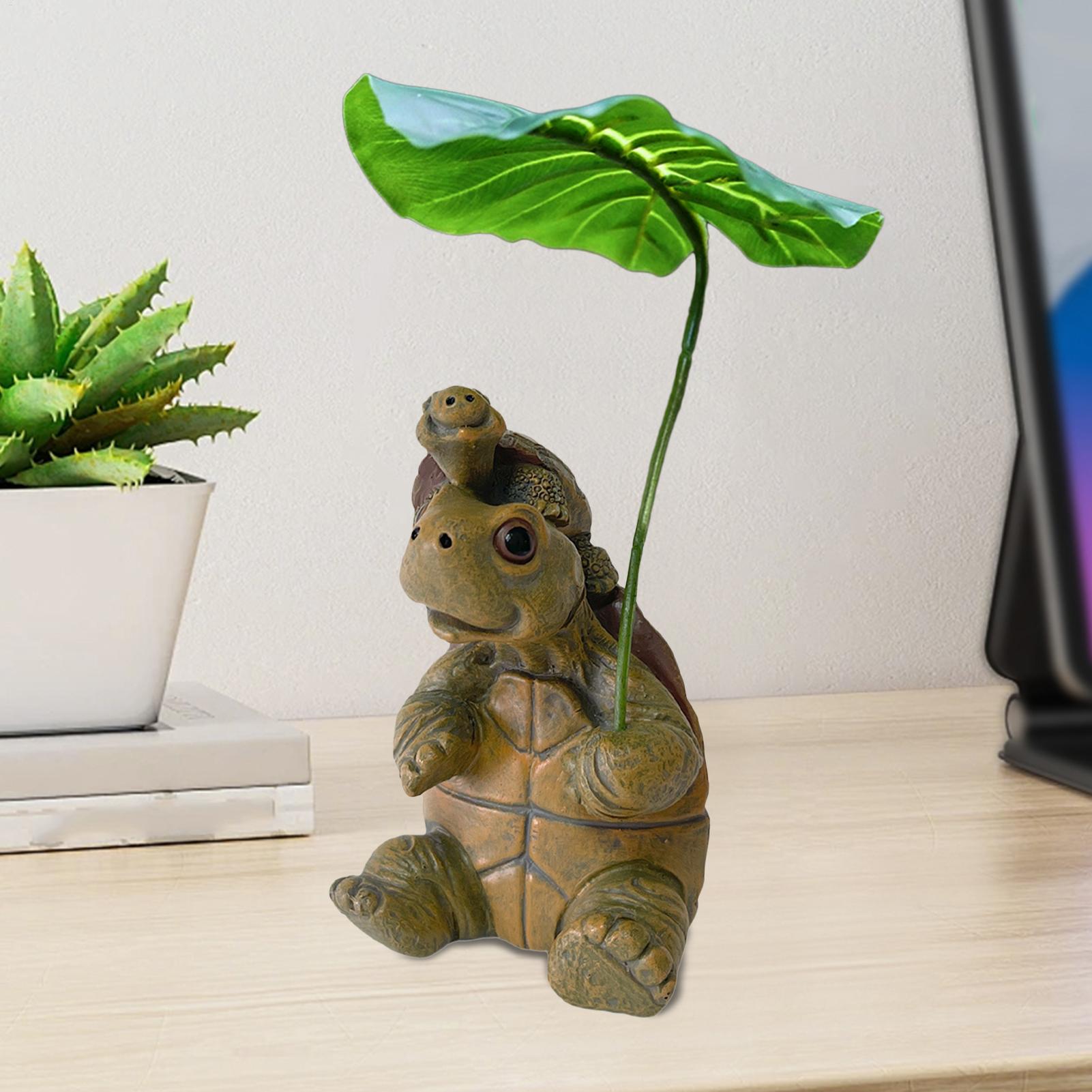 Patung Kura-kura Dekorasi Akua - Plant Aquarium Pot ulasan dan harga