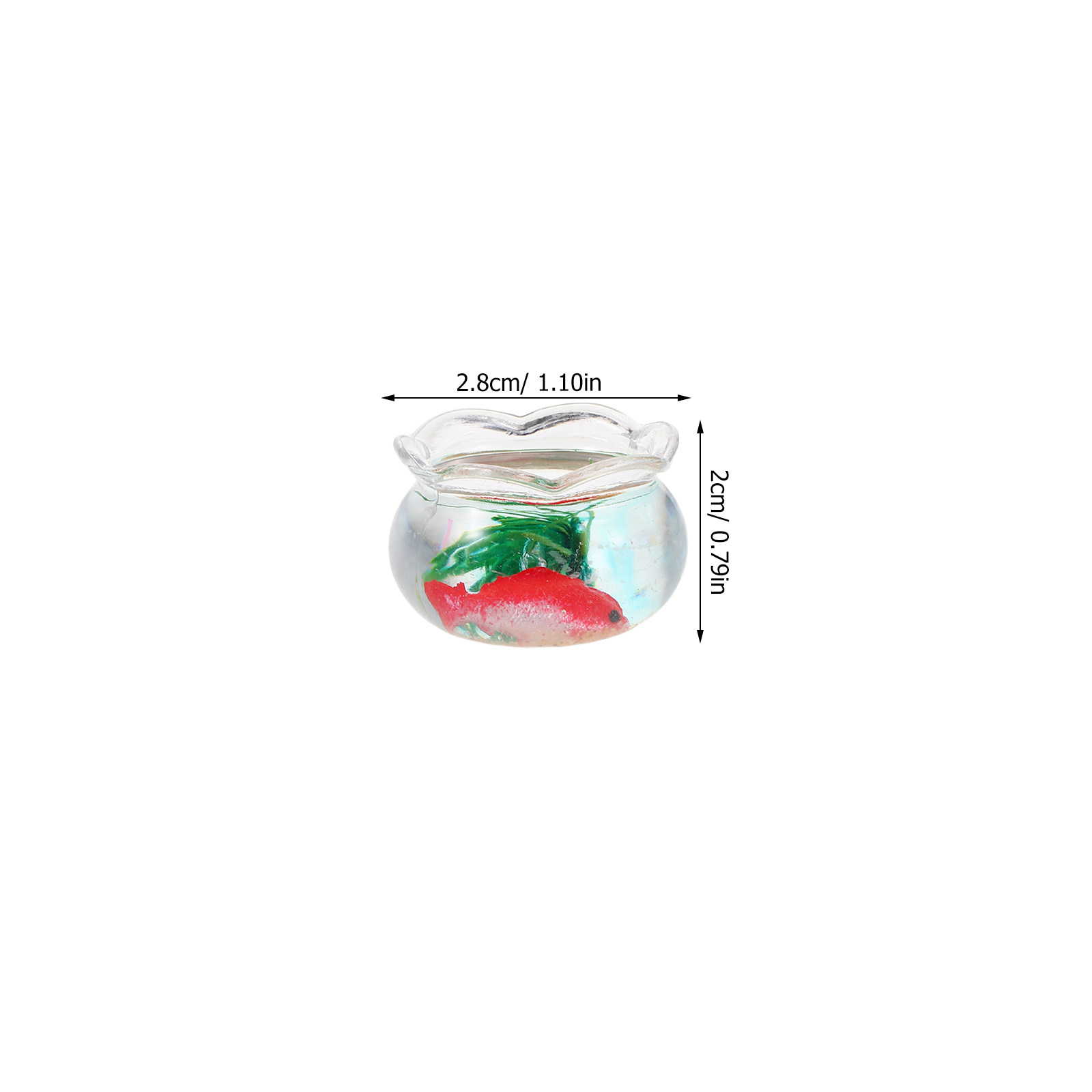 5 buah Akuarium Ikan Koi Minia - Planted Tank ulasan dan harga